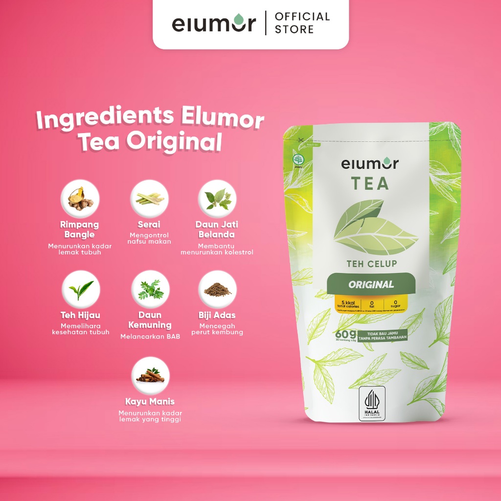 Inovasi Teknologi Kosmetika Elumor Slimming Tea