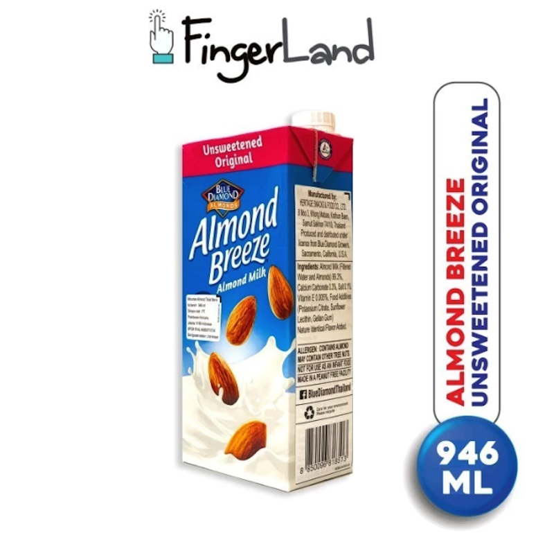 Almond Breeze Almond Milk Unsweetened Original 2