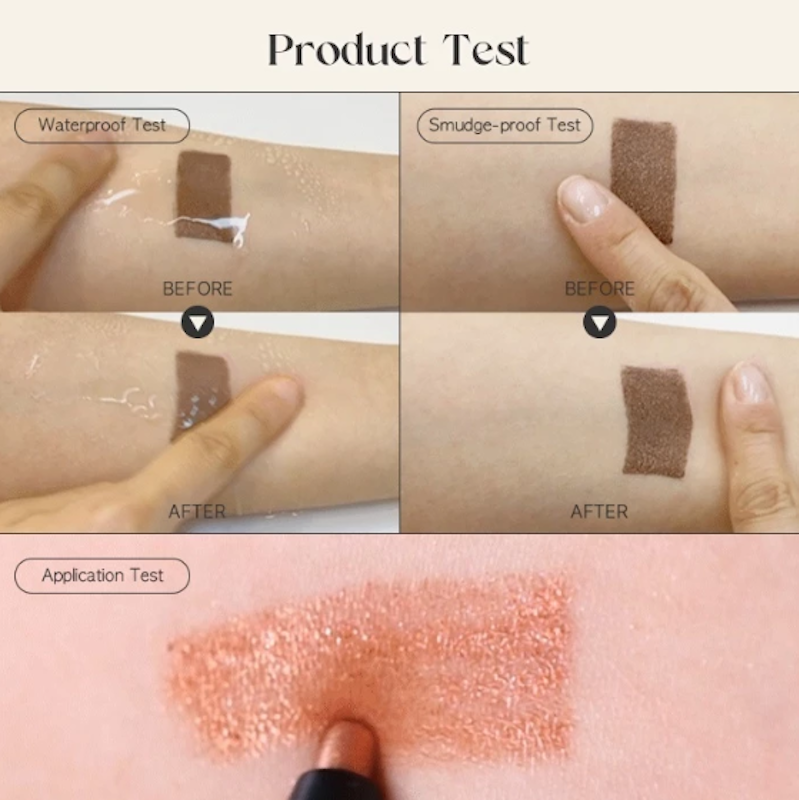 Sisters Ann Double Effect Waterproof Eye Pencil - Champagne Gold 4