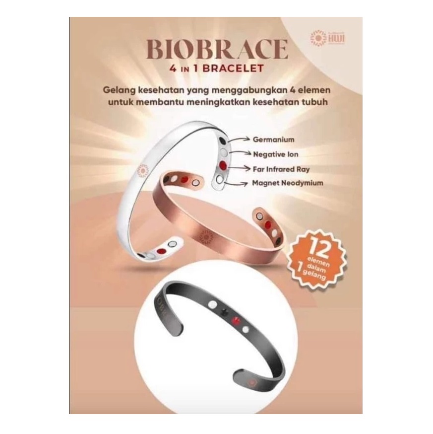  Health Wealth International HWI BIOBRACE GELANG KESEHATAN