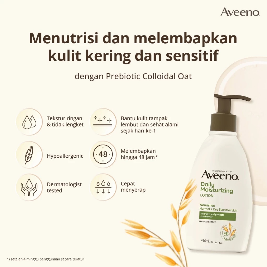 Johnson & Johnson Indonesia Aveeno Daily Moisturizing Lotion