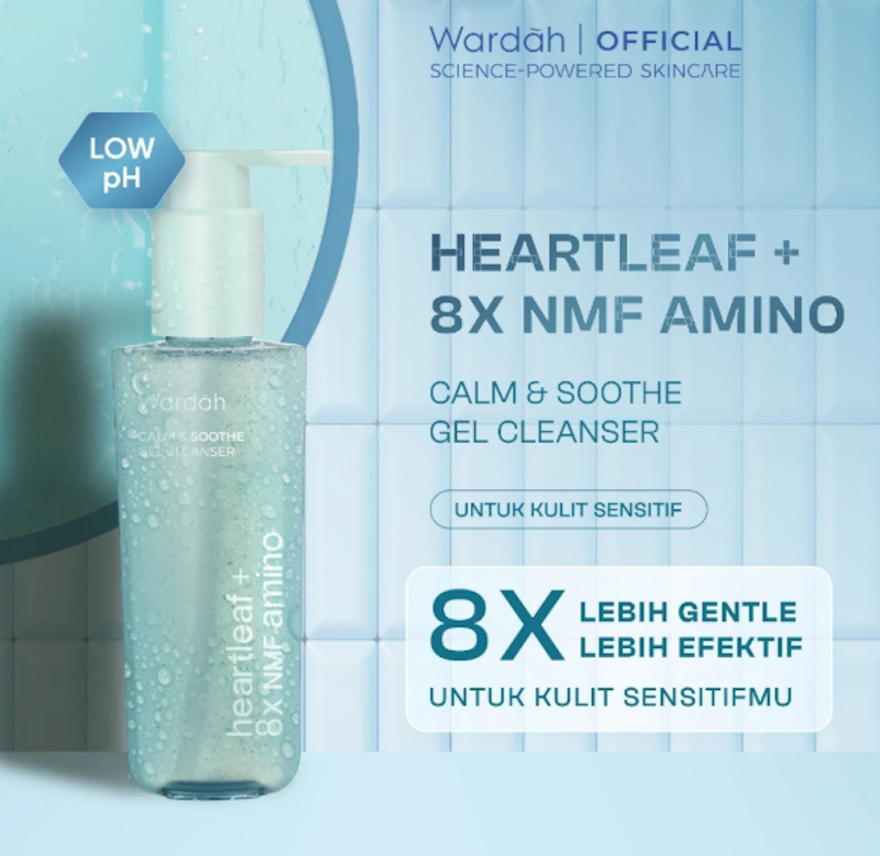 Heartleaf + 8X NMF Amino Calm & Soothe Gel Cleanser 4