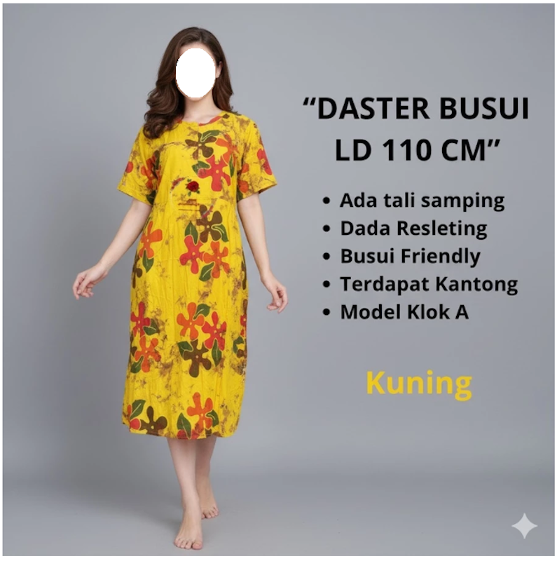 Rosalinda Putra Daster Cap Motif Batik Sunan 2