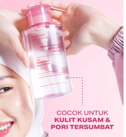 Paragon Technology and Innovation Wardah Perfect Bright Tone Up Micellar Water