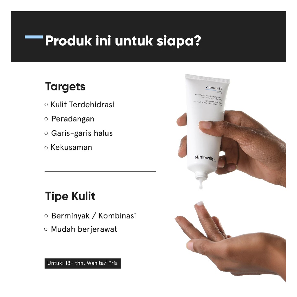 Uprising Science Minimalist 10% Vitamin B5 Moisturizer