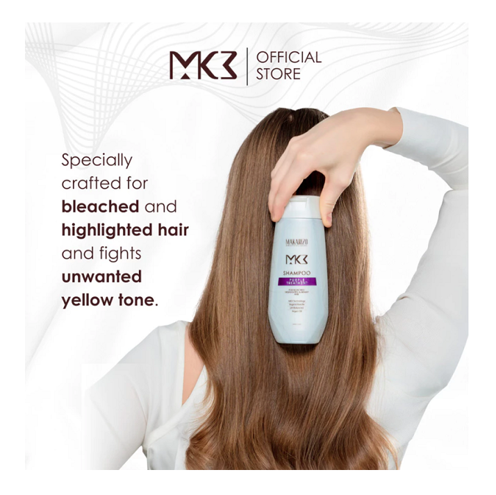 Akasha Wira International  Makarizo Professional MK3 Shampoo Purple Treatment 
