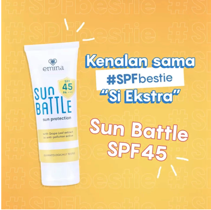 Paragon Technology and Innovation Emina Sun Battle Sun Protection SPF 45 PA+++
