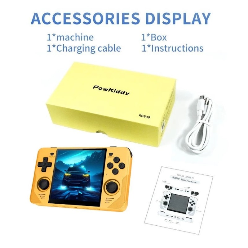 POWKIDDY Handheld Game Console Built-in WIFI 2