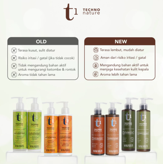 Makarizo T1 Techno Nature Micellar Shampoo  4