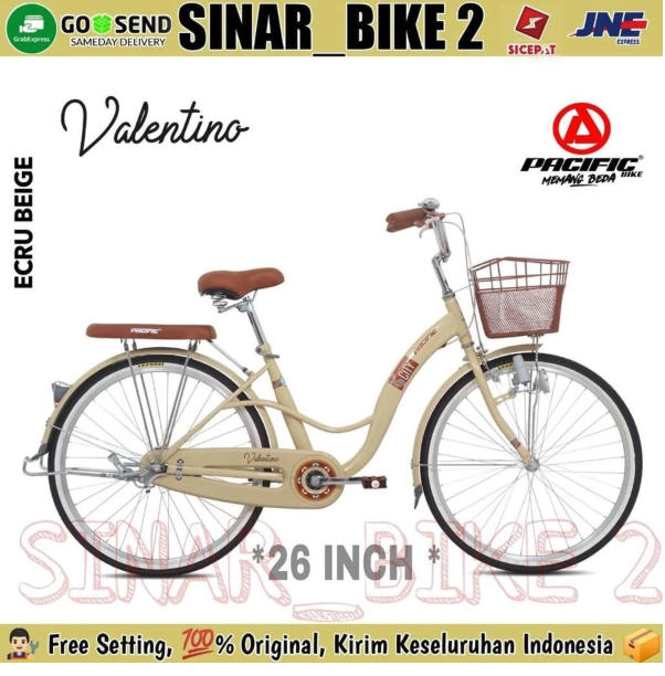 Roda Pasifik Mandiri Pacific Valentino 26 inch