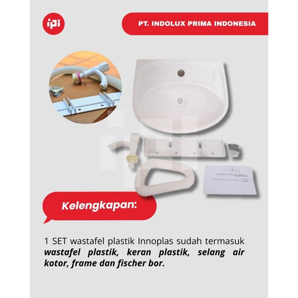 INNOPLAS Wastafel Plastik 4