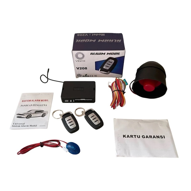 Vinyx Alarm Mobil Premium Universal 2