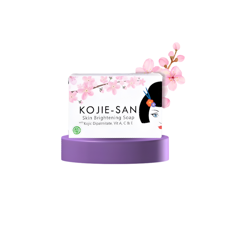 Kojie-San Skin Brightening Soap with Kojic Dipalmitate, Vit. A, C & E 1