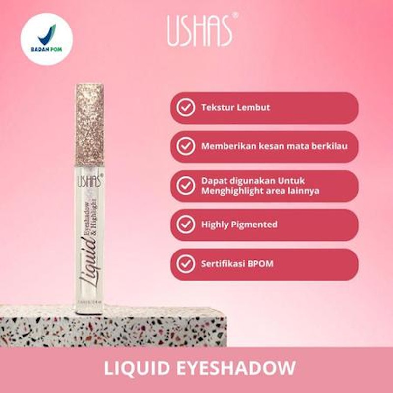 Ushas Liquid Eyeshadow 04 Champagne 5