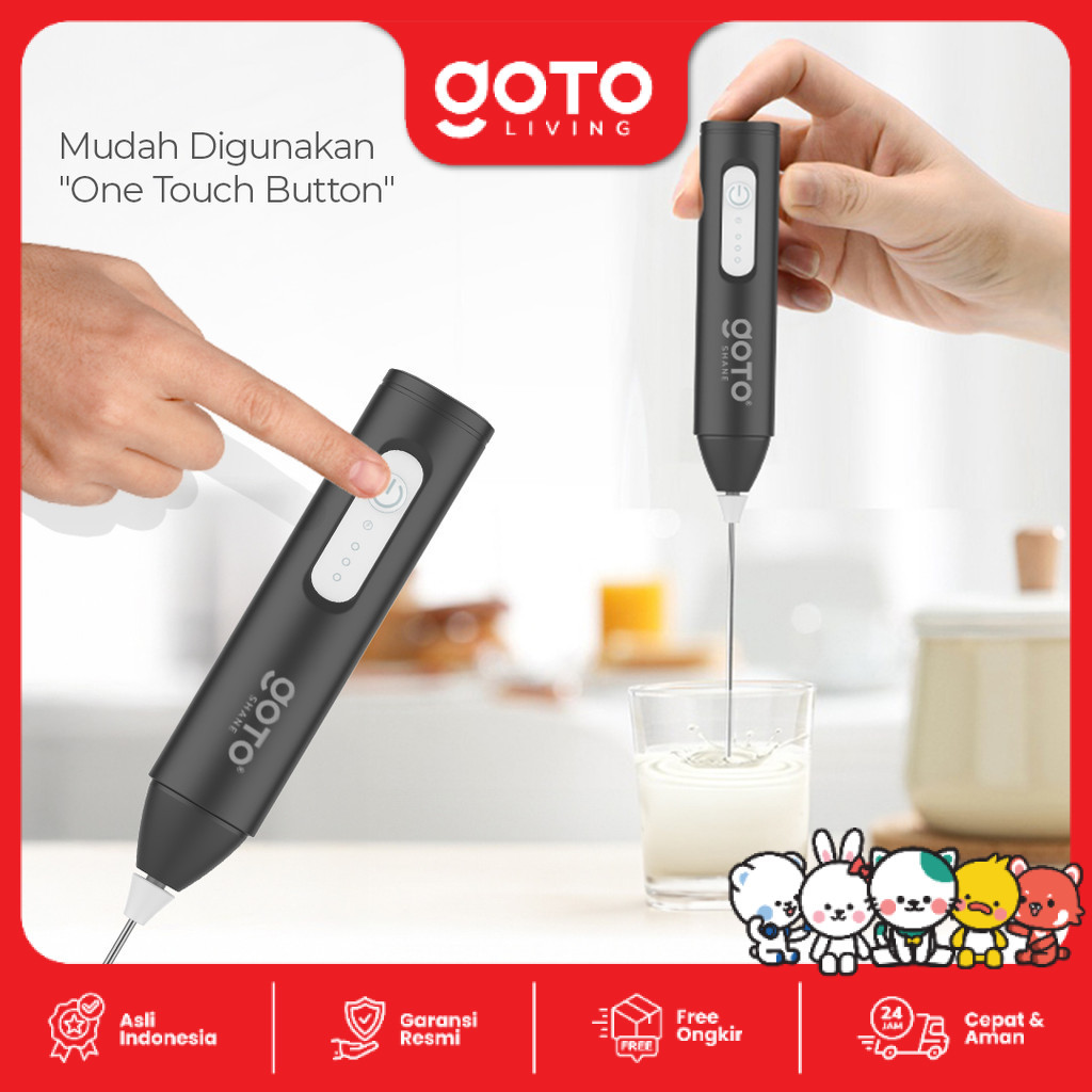 Pilar Niaga Makmur Goto Living Shane Milk Frother