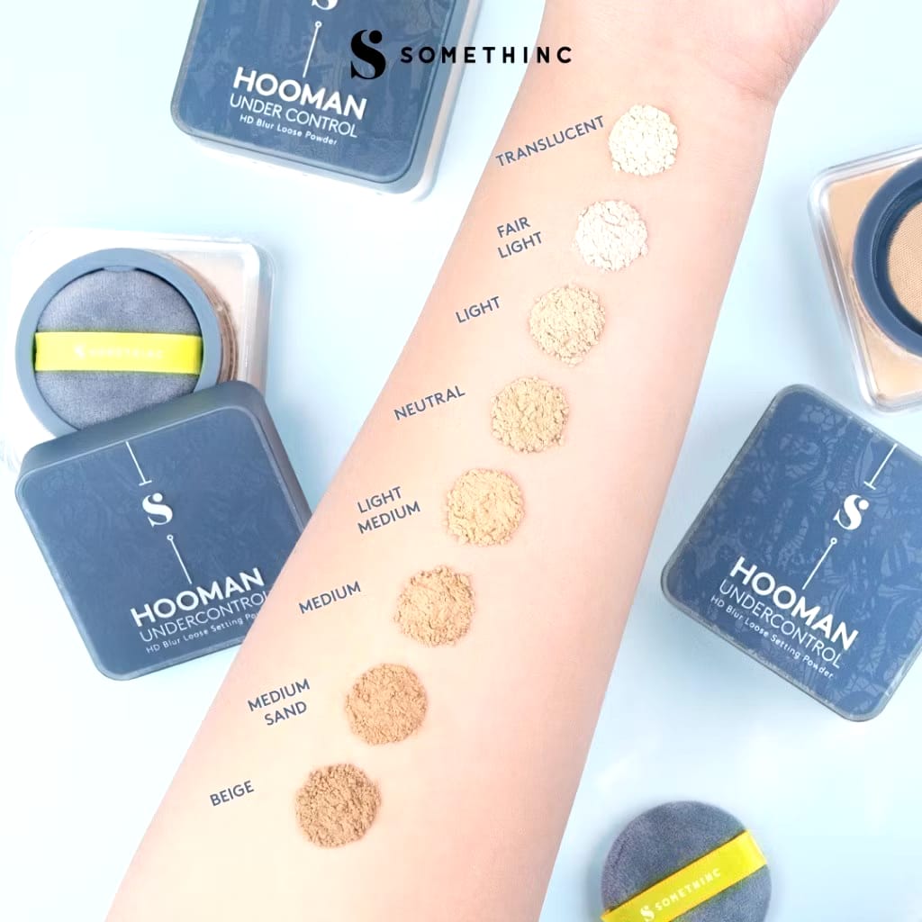 Royal Pesona Indonesia SOMETHINC Hooman Under Control HD Blur Loose Powder Translucent