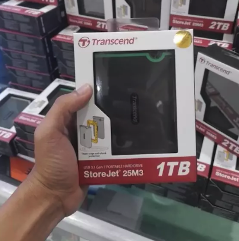 Transcend StoreJet 25M3 1 TB 4