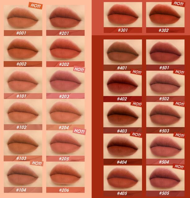#ConfidenceHalo Lip Cream Velvet-Matte 4