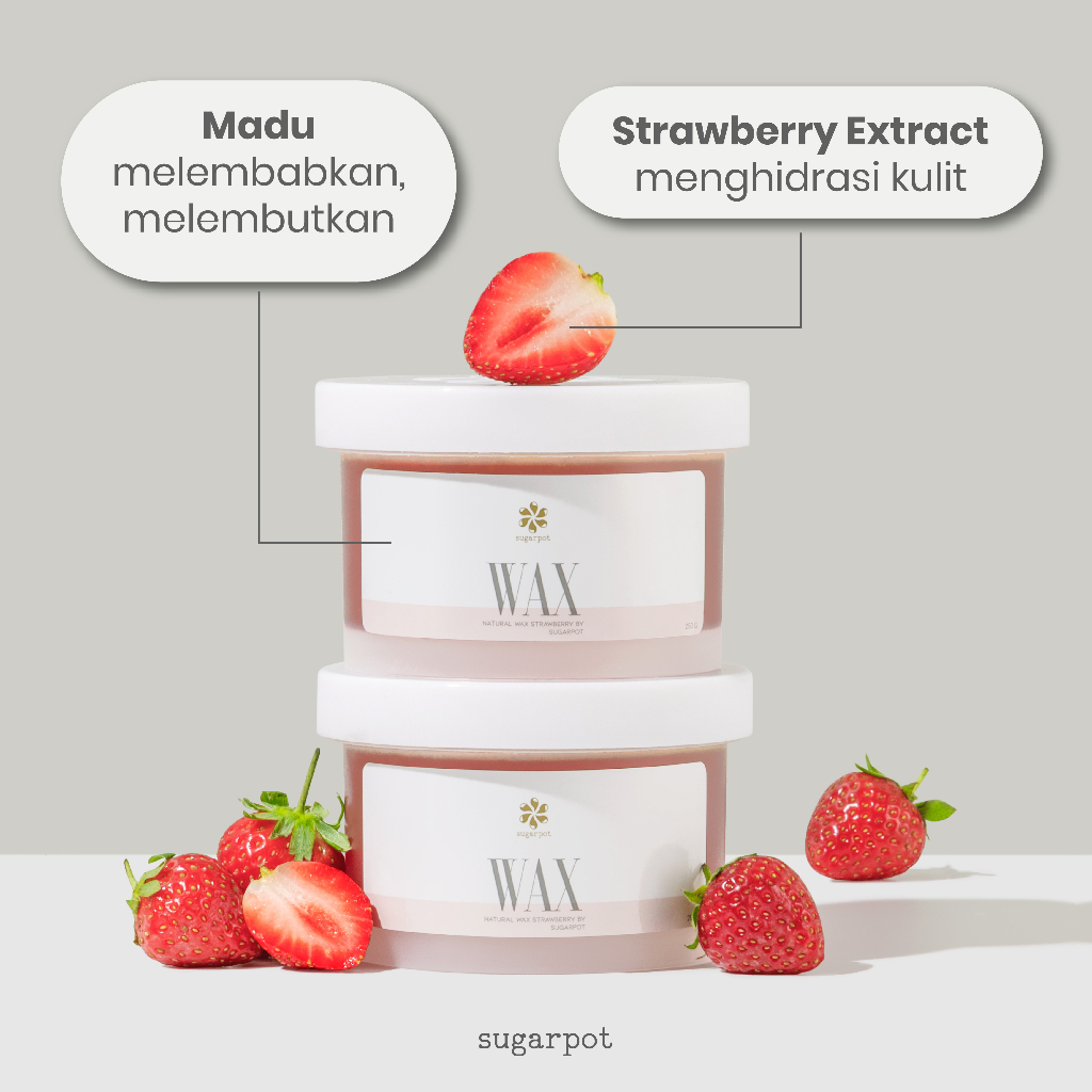 Sugarpot Sugarpot Strawberry Sugar Waxing Kit