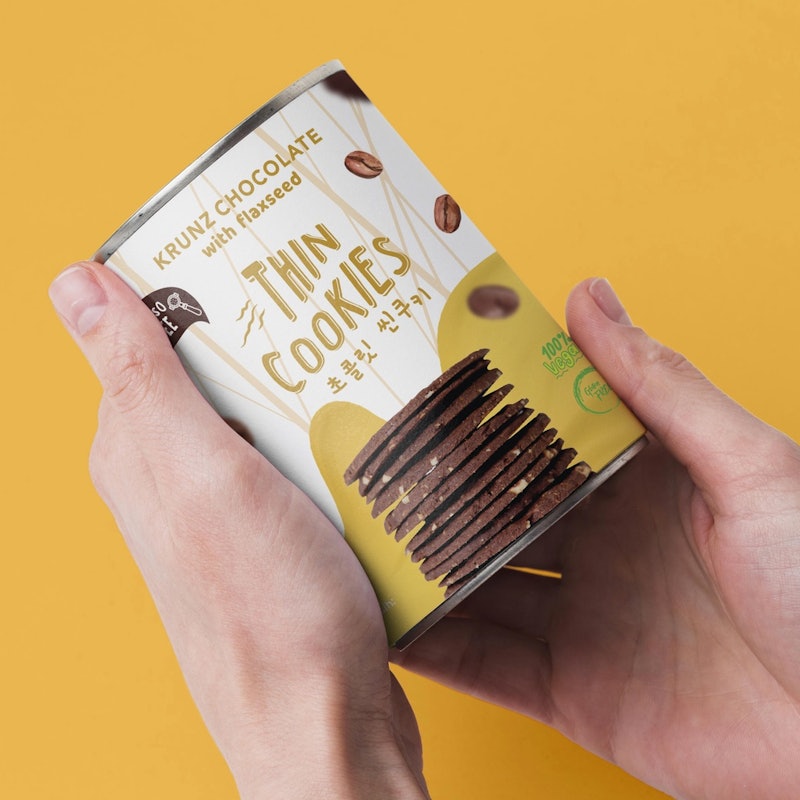 Thin Cookies Krunz Chocolate Espresso