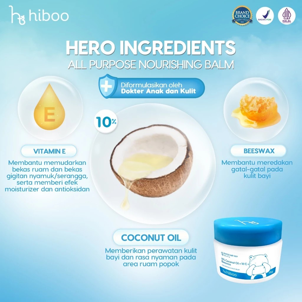 Hiboo Indonesia Hiboo All Purpose Baby Balm