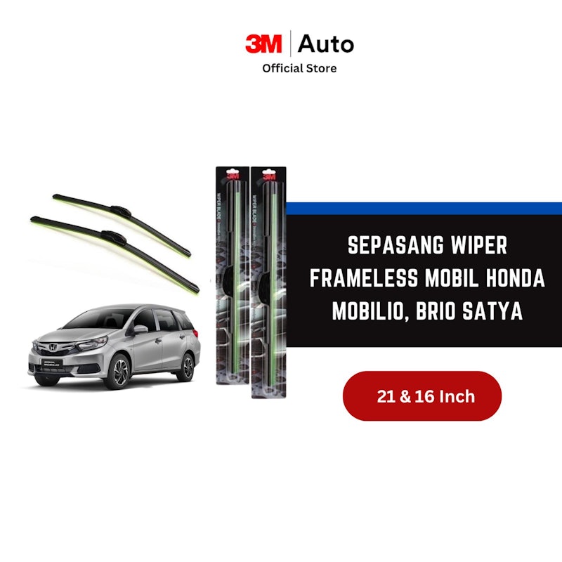 3M Wiper Frameless Mobilio dan Brio Satya 5