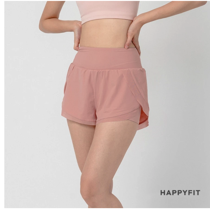 HappyFit Windproof Short Pants High Waist 4