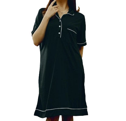  Moon Alice Premium Daster Kancing Terusan 