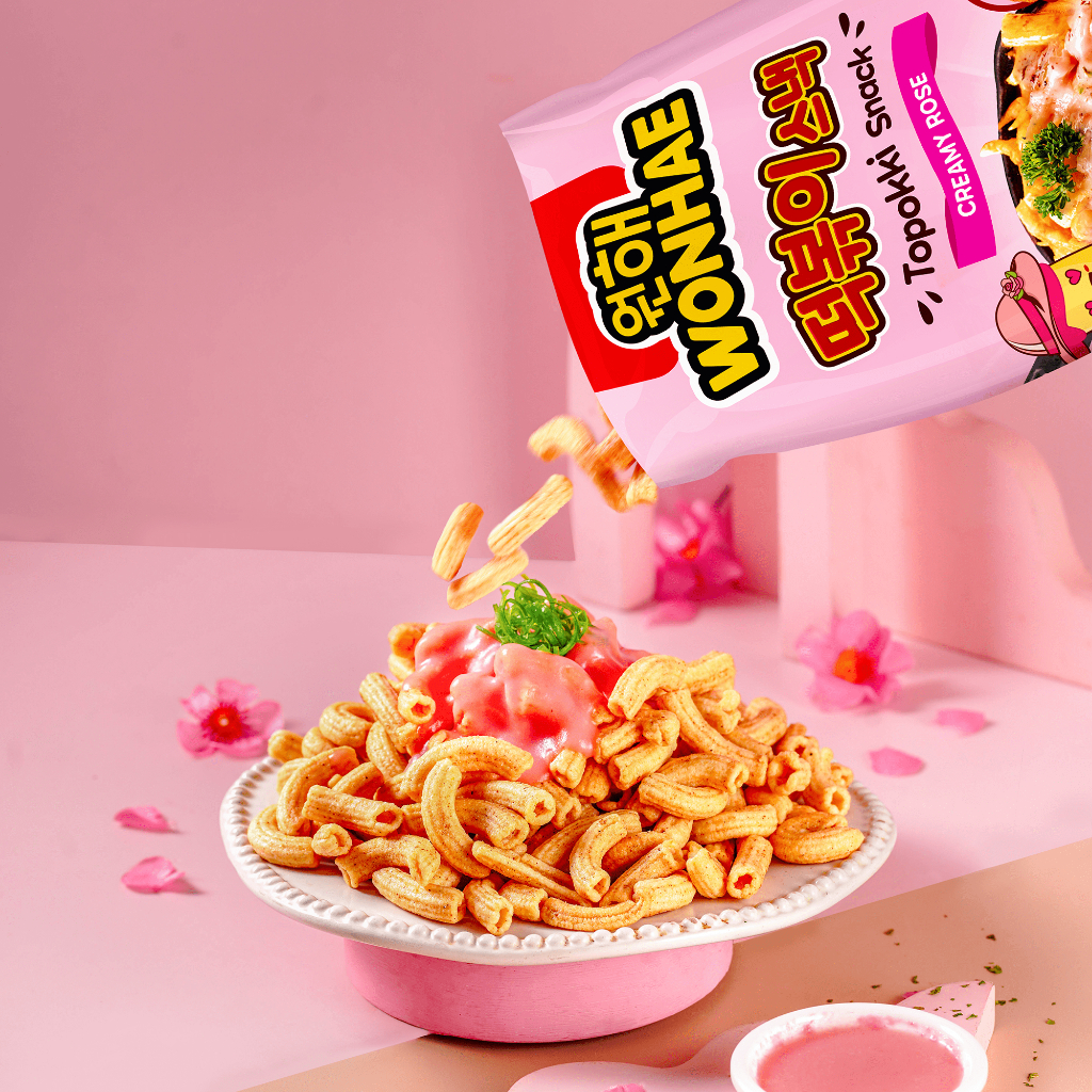 Topokki Snack Creamy Rose