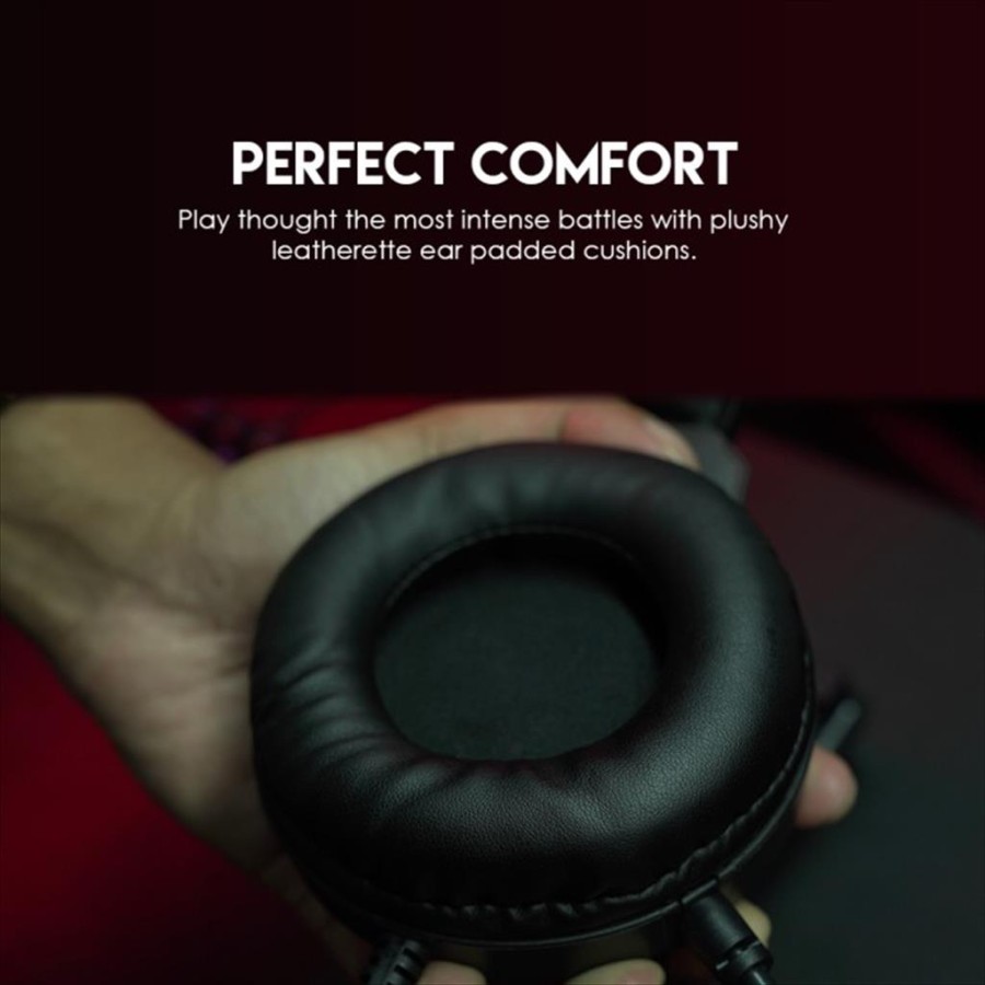 Golden Technology Indo Fantech Headset Gaming Mobile FLASH HQ53