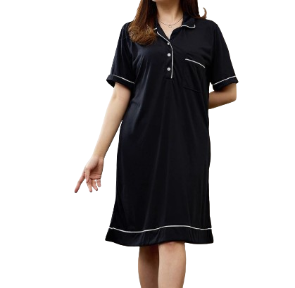 Moon Alice Premium Daster Kancing Terusan 