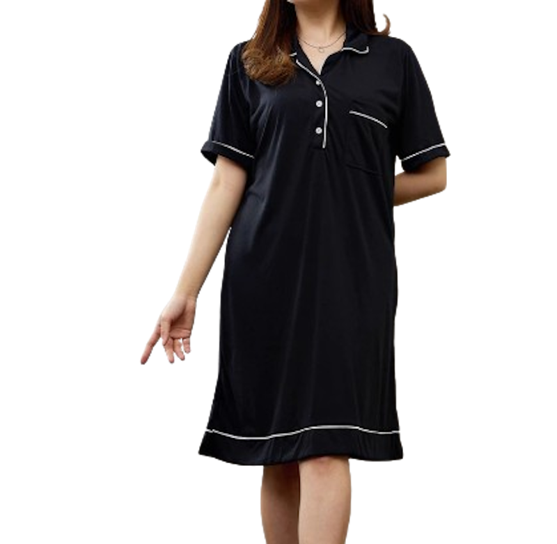 Moon Alice Premium Daster Kancing Terusan 1