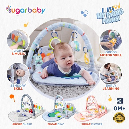 SugarBaby  SugarBaby My Piano Playmat Baby Gym