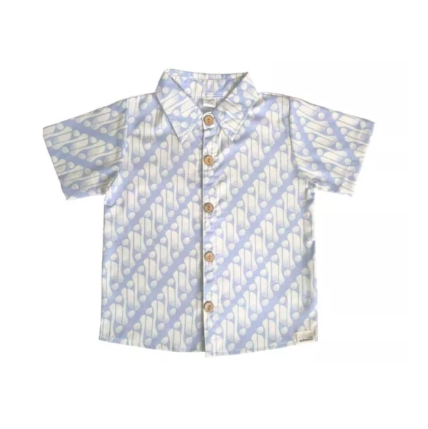 ARDENLEON ARDENLEON Collar Batik Shirt
