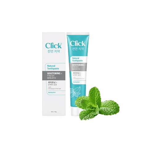 Click Natural Toothpaste Whitening + Fresh Breath 