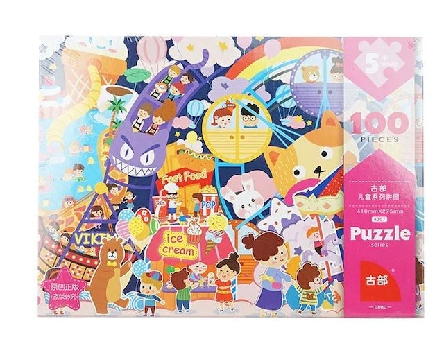KKV  Puzzle 100 pcs Mainan Anak