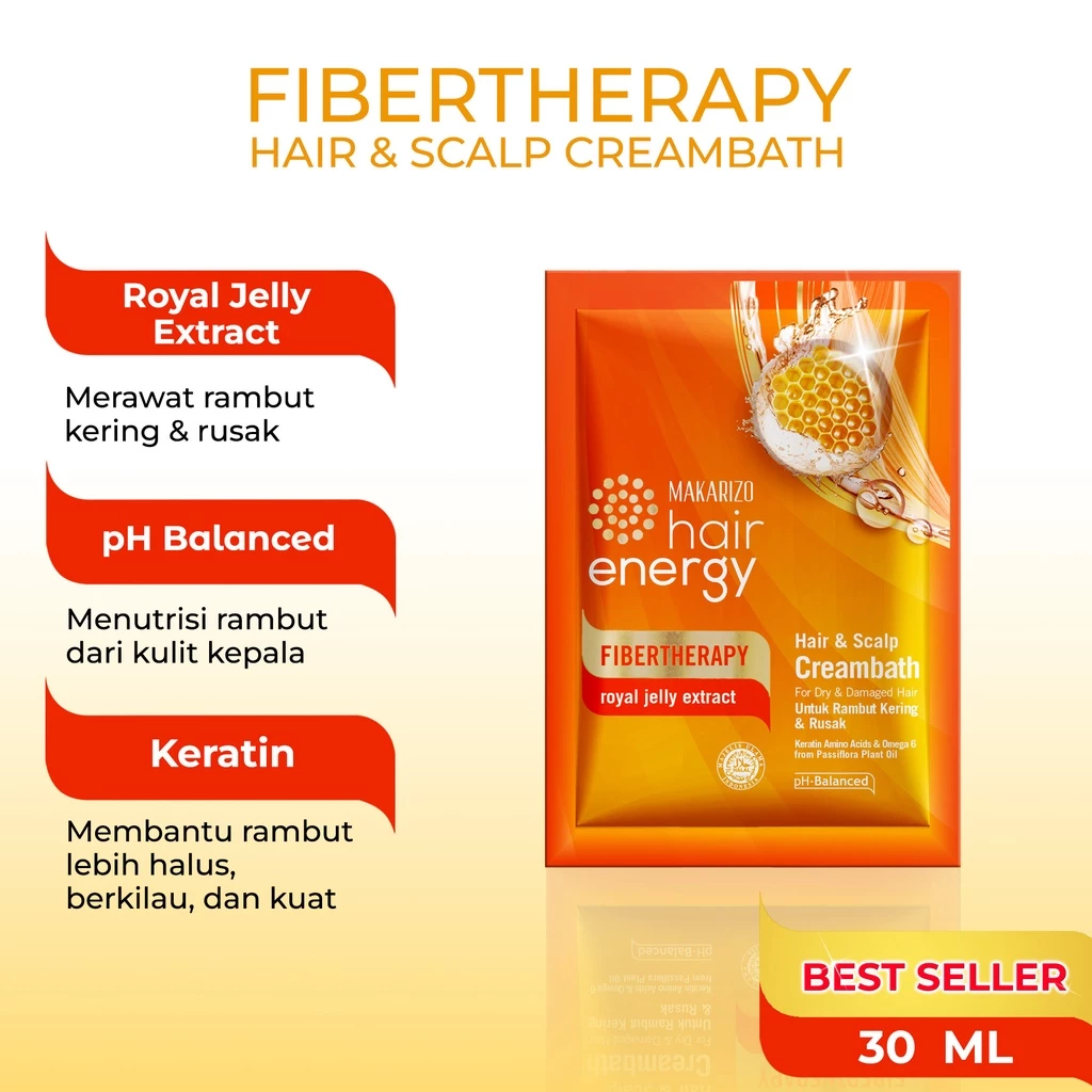 Fibertherapy Hair & Scalp Creambath Royal Jelly 2