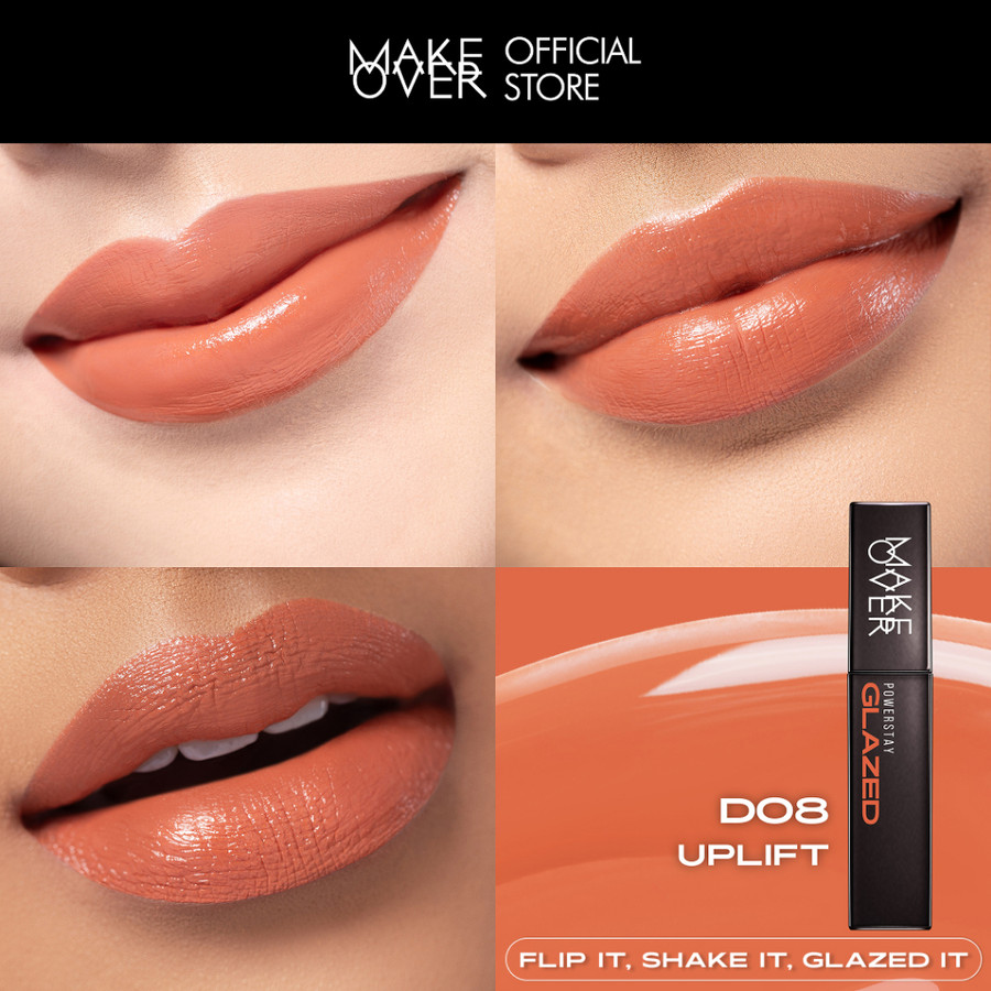 MAKE OVER Powerstay Glazed D08 Uplift