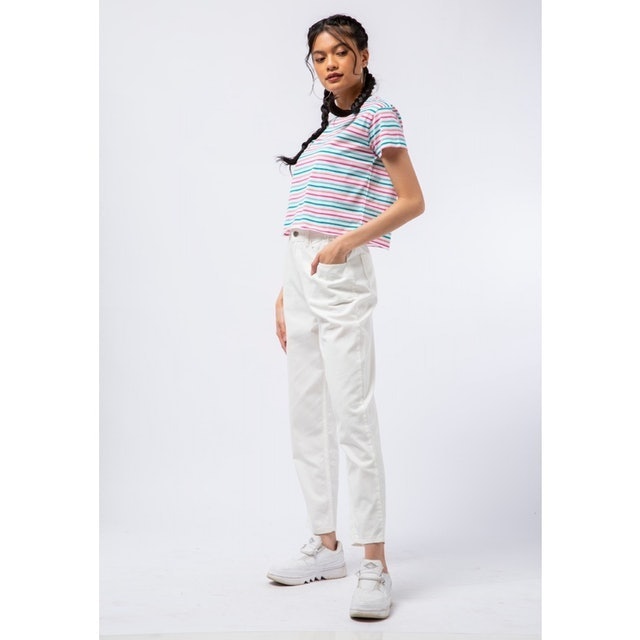 Slouchy Denim Pants 4