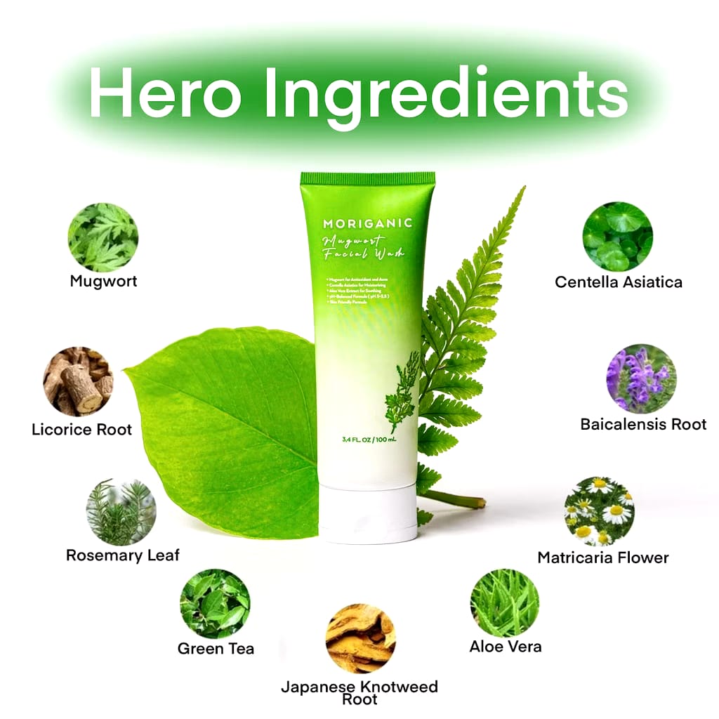 Moriganic  Moriganic Mugwort Facial Wash