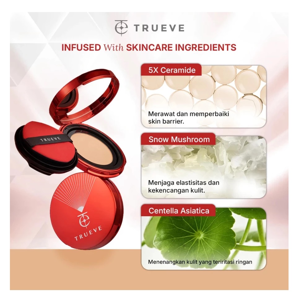 Trueve Mitra Indonesia Trueve Radiant Hi-Cover Mesh Cushion LW01 Light Warm