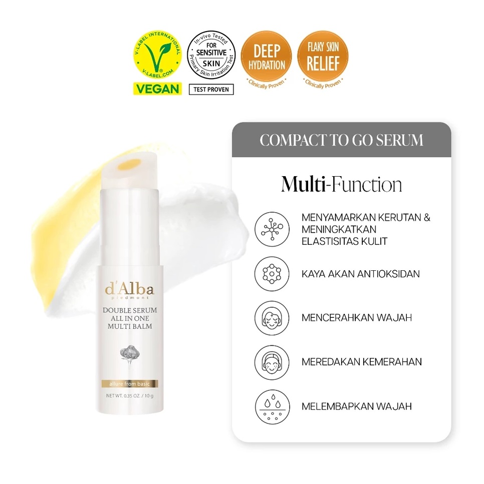 d'Alba d'Alba Double Serum All in One Multi Balm