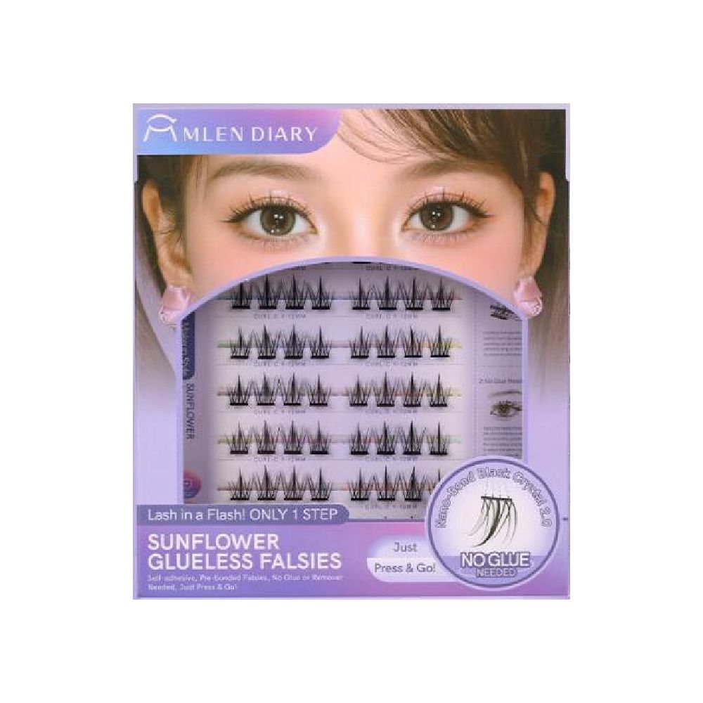 MLEN DIARY Glueless Falsies Sunflower