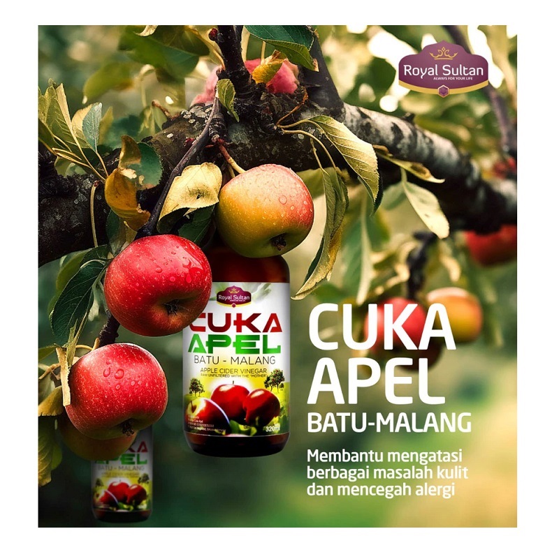 Multi Sari Megafood Royal Sultan Cuka Apel Batu Malang