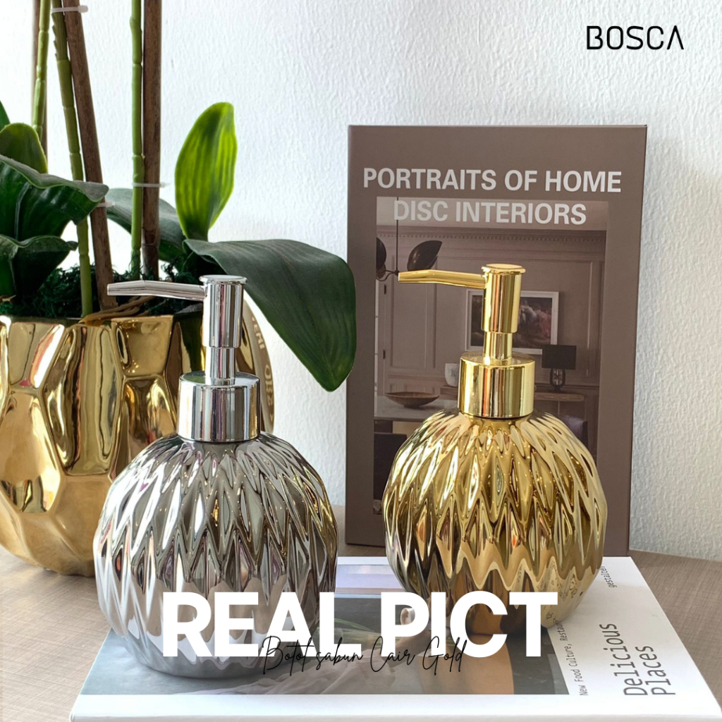 Bosca Living Botol Sabun Cair Gold 