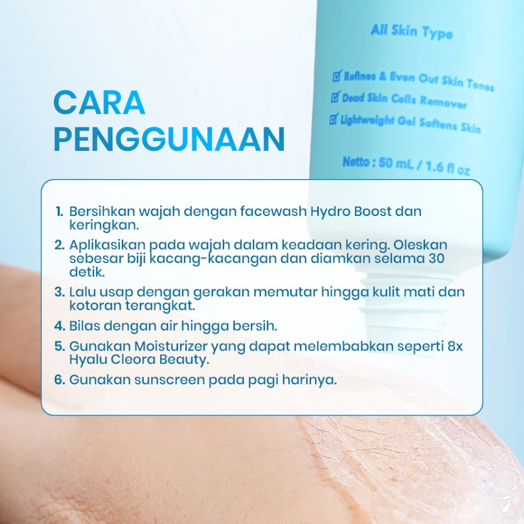 Cleora Beauty Solution Cleora 3 Minutes Exfoliating Peeling Gel