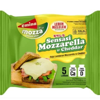 Emina Cheese Indonesia Emina Mozza Cheese Slice