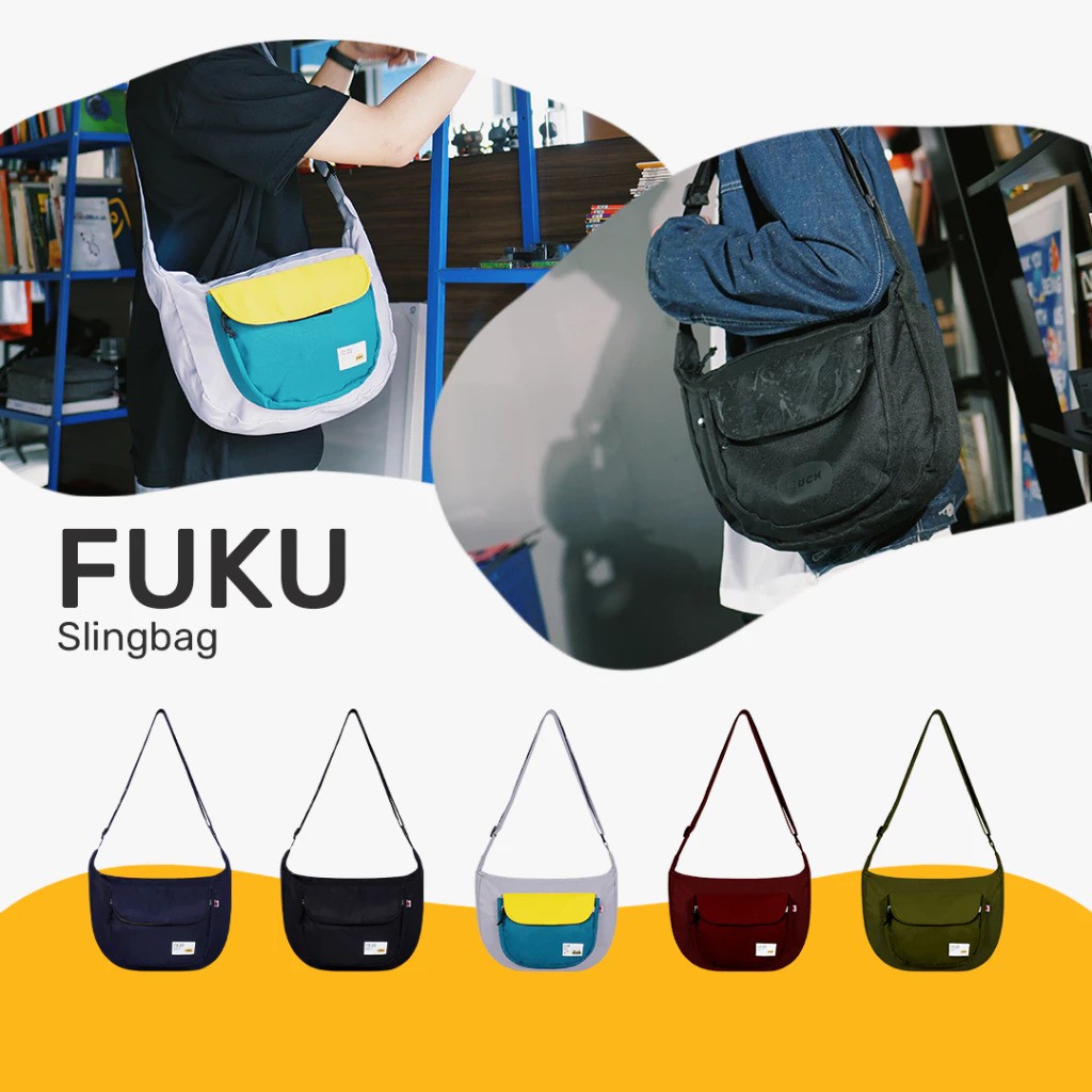 Exciting Uncommon Contrast Kit  EUCK Fuku Sling Bag