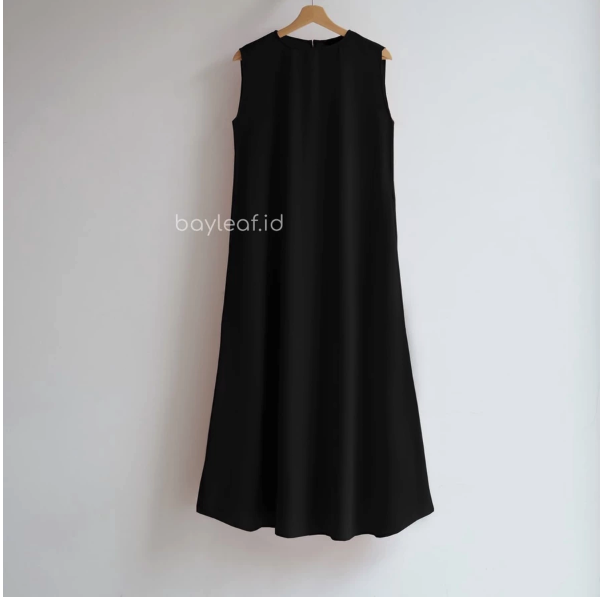 Bayleaf.id Bayleaf.id [Big Size] Aera Inner Dress Maxi Basic Tanpa Lengan