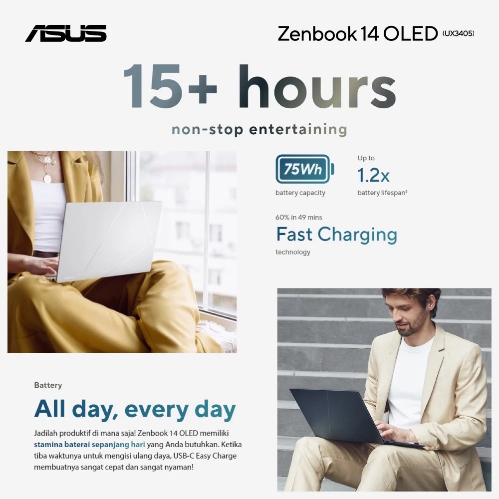 ASUSTeK Computer ASUS Zenbook 14 OLED  UX3405CA
